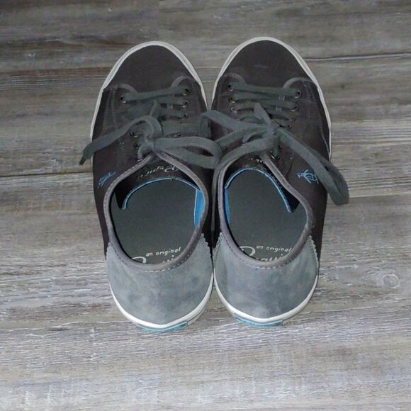 Original Penquin Men's gray boat loafters Sz 9 - Picture 3 of 6